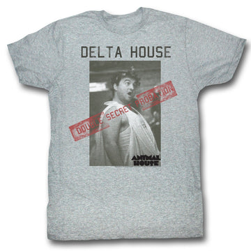 Animal House Mens S/S T-Shirt - Probation - Heather Gray Heather