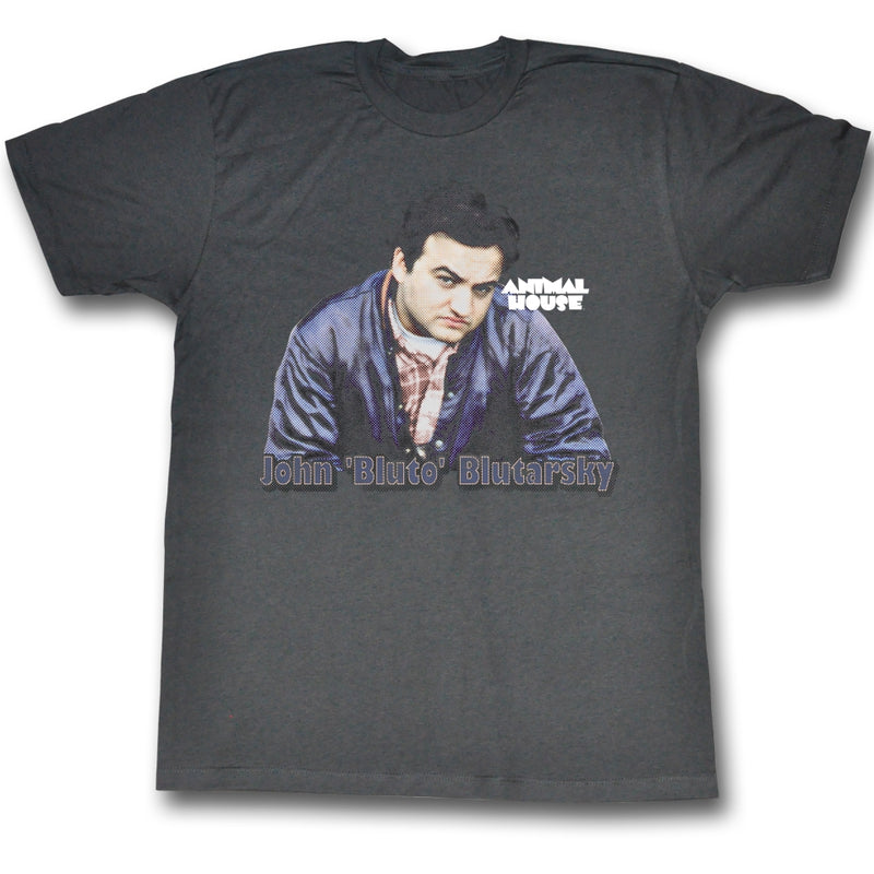 Animal House Mens S/S T-Shirt - Bluto - Solid Smoke