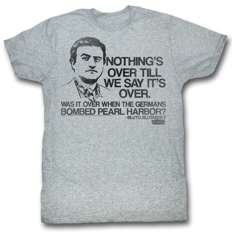 Animal House Mens S/S T-Shirt - Pearl Harbor - Heather Gray Heather