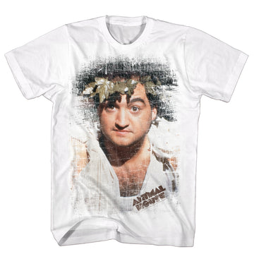 Animal House Mens S/S T-Shirt - Toga - Solid White