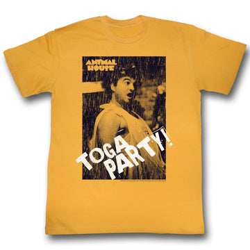 Animal House Mens S/S T-Shirt - Toga Party - Solid Ginger
