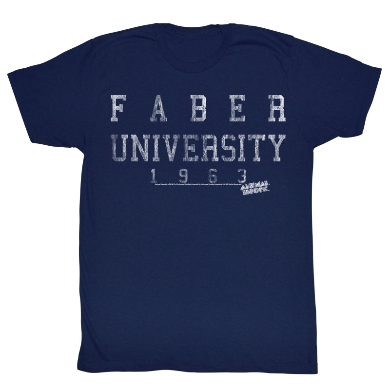 Animal House Mens S/S T-Shirt - Fc63 - Solid Navy