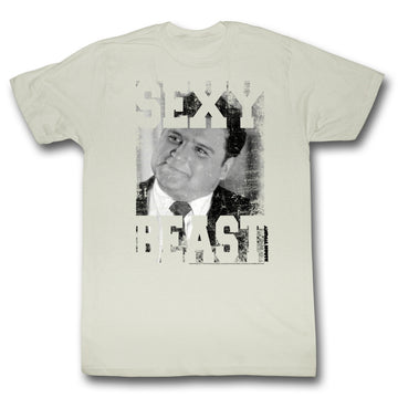 Animal House Mens S/S T-Shirt - Sexy Beast - Solid Natural