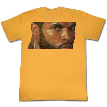 Mr. T Mens S/S T-Shirt - Aint A Happy T - Solid Ginger