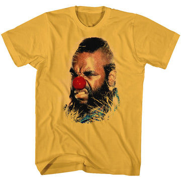 Mr. T Mens S/S T-Shirt - Why Must I - Solid Ginger