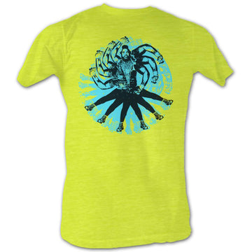 Mr. T Mens S/S T-Shirt - Mr T Dust - Heather Yellow Heather