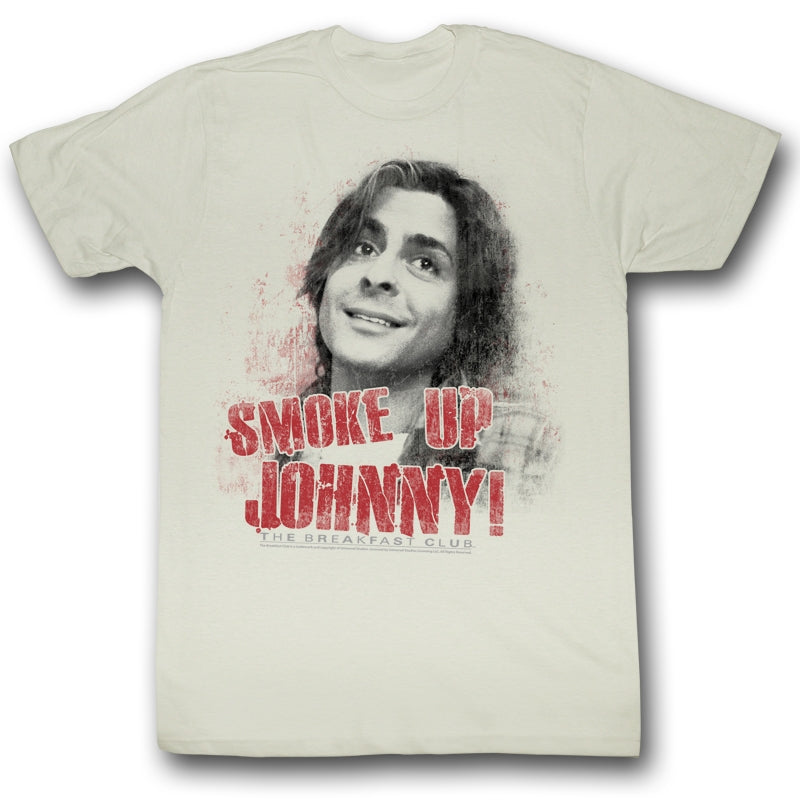 Breakfast Club Mens S/S T-Shirt - Smoke Up - Solid Natural