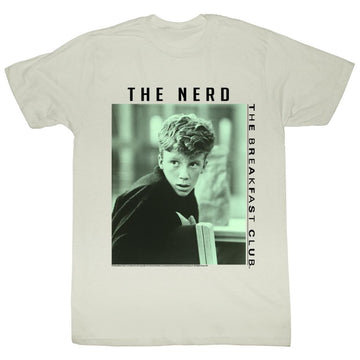 Breakfast Club Mens S/S T-Shirt - The Nerd - Solid Natural
