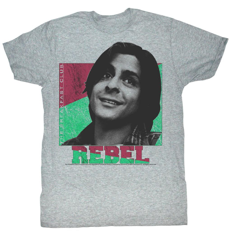 Breakfast Club Mens S/S T-Shirt - Criminal - Heather Gray Heather
