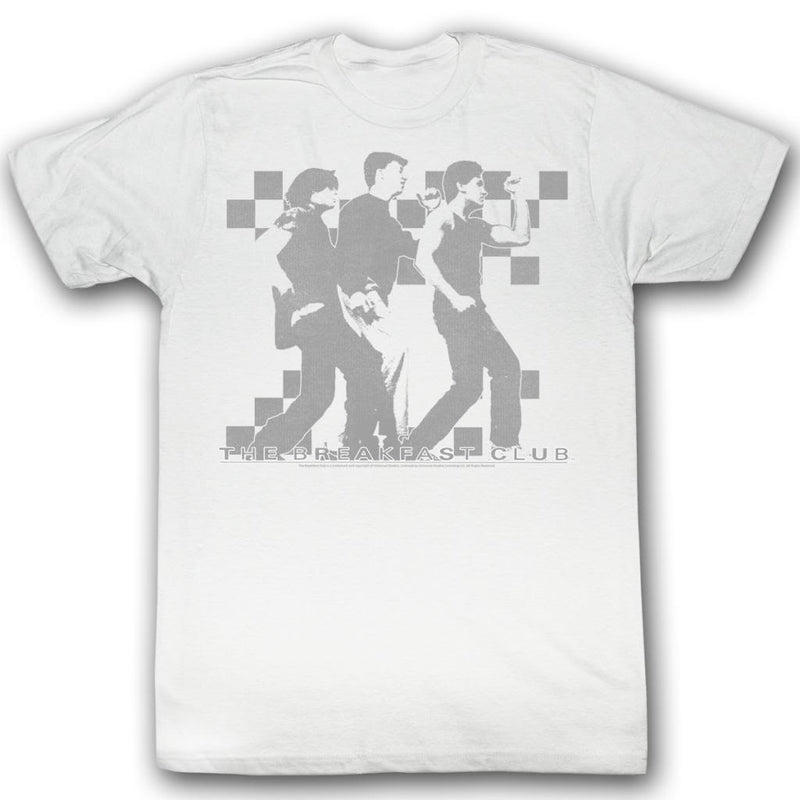 Breakfast Club Mens S/S T-Shirt - Waddle - Solid White