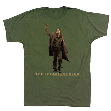 Breakfast Club Mens S/S T-Shirt - Vintage Guy - Solid Military Green
