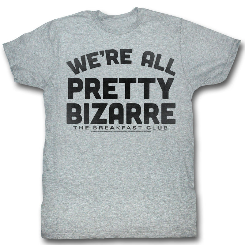 Breakfast Club Mens S/S T-Shirt - Pretty Bizarre - Heather Gray Heather