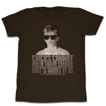 Breakfast Club Mens S/S T-Shirt - Dats It - Solid Dark Chocolate