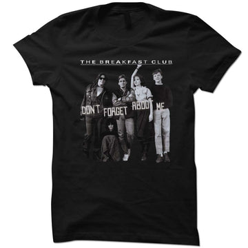 Breakfast Club Girls Juniors S/S T-Shirt - Don’T Do It - Solid Black