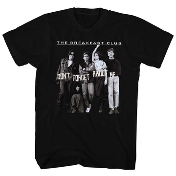 Breakfast Club Mens S/S T-Shirt - Don’T Do It - Solid Black