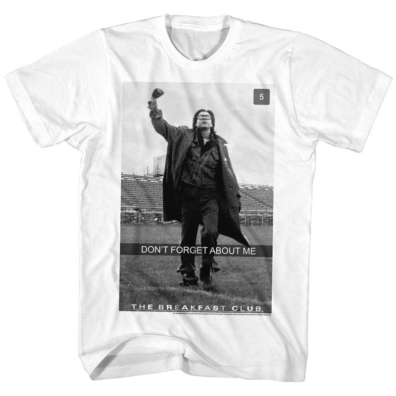 Breakfast Club Mens S/S T-Shirt - Bendersnap - Solid White