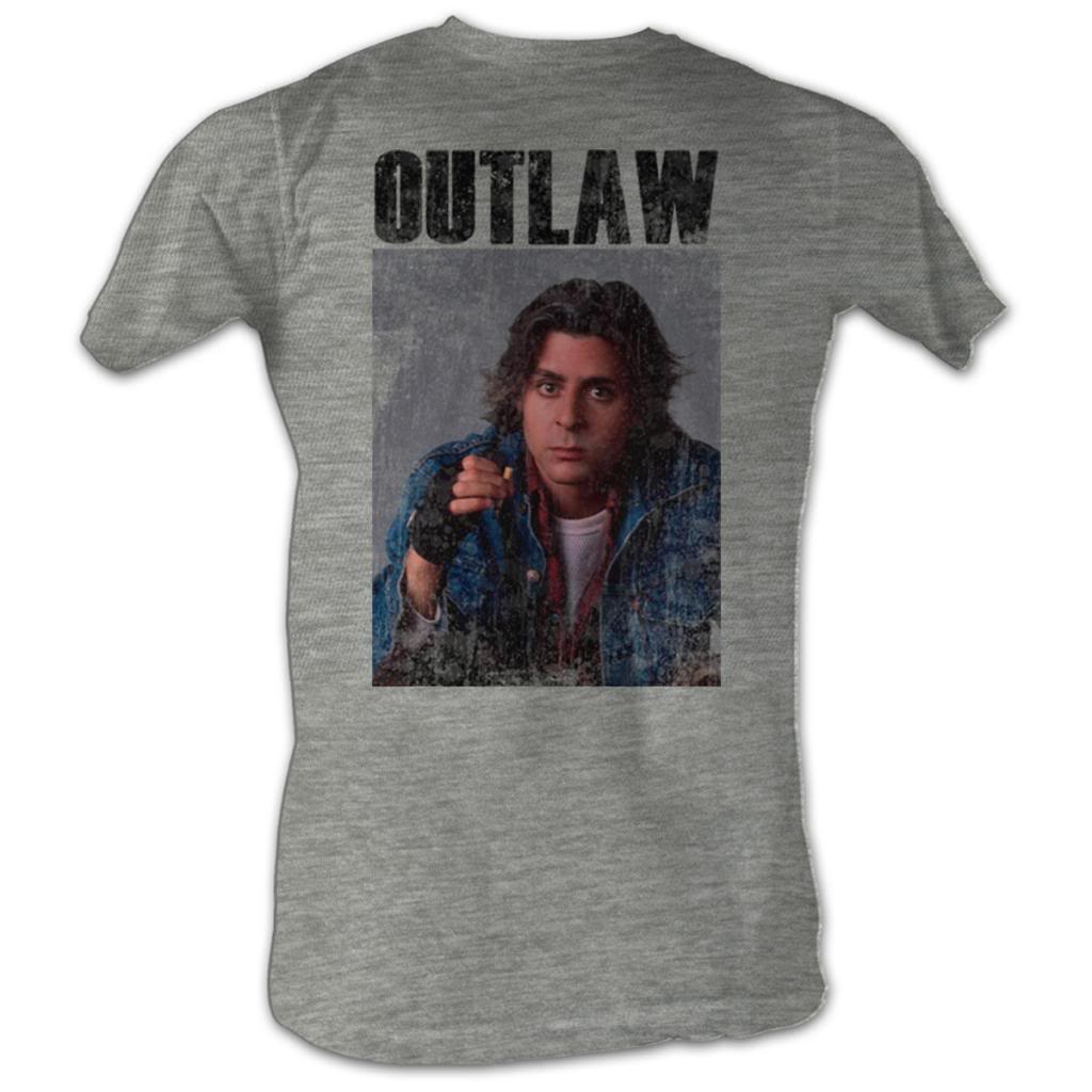 Breakfast Club Mens S/S T-Shirt - Outlaw - Heather Gray Heather
