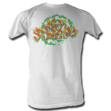 Bill And Ted Mens S/S T-Shirt - Willin Out - Solid White