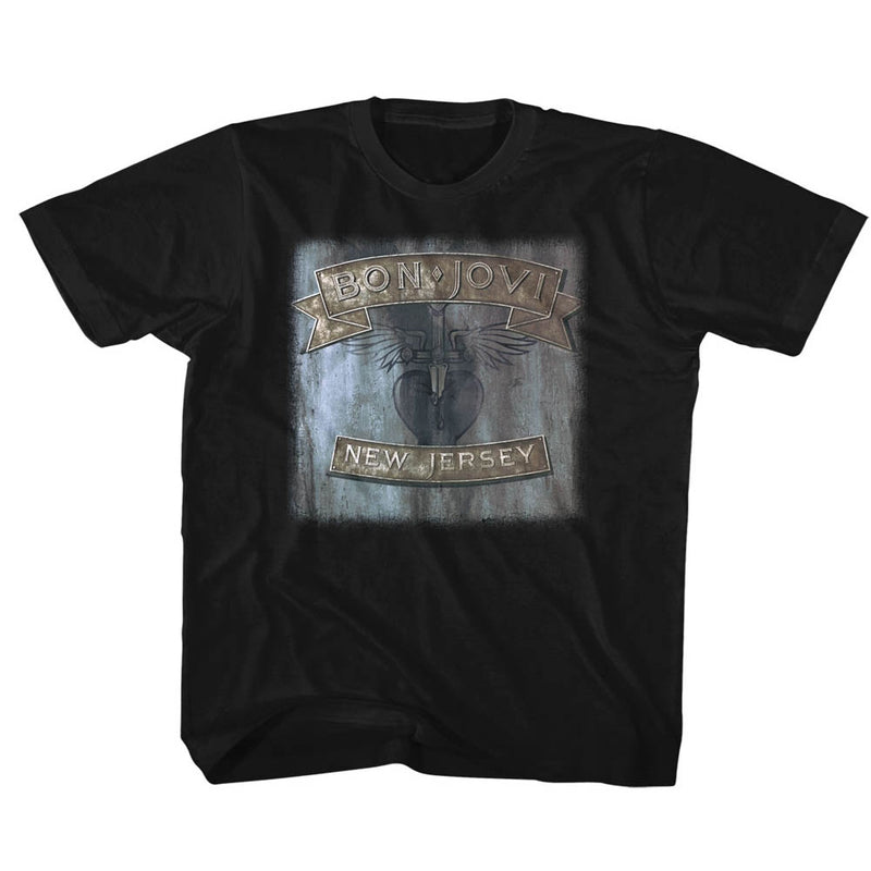 Bon Jovi Toddler S/S T-Shirt - New Jersey - Solid Black
