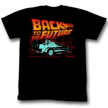 Back To The Future Mens S/S T-Shirt - Itll Be - Solid Black
