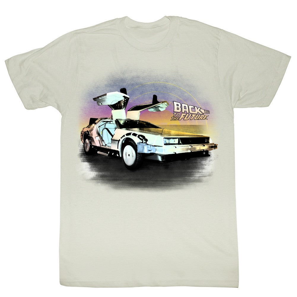Back To The Future Mens S/S T-Shirt - Been Back - Solid Natural