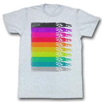 Back To The Future Mens S/S T-Shirt - The Colors Duke - Solid White