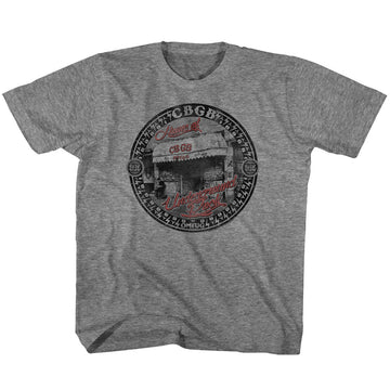 CBGB Toddler S/S T-Shirt - Circle Scene - Heather Graphite Heather