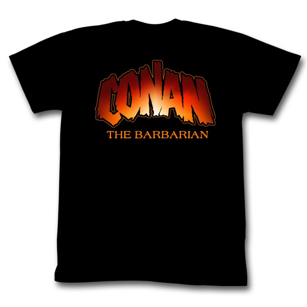 Conan Mens S/S T-Shirt - New Logo - Solid Black