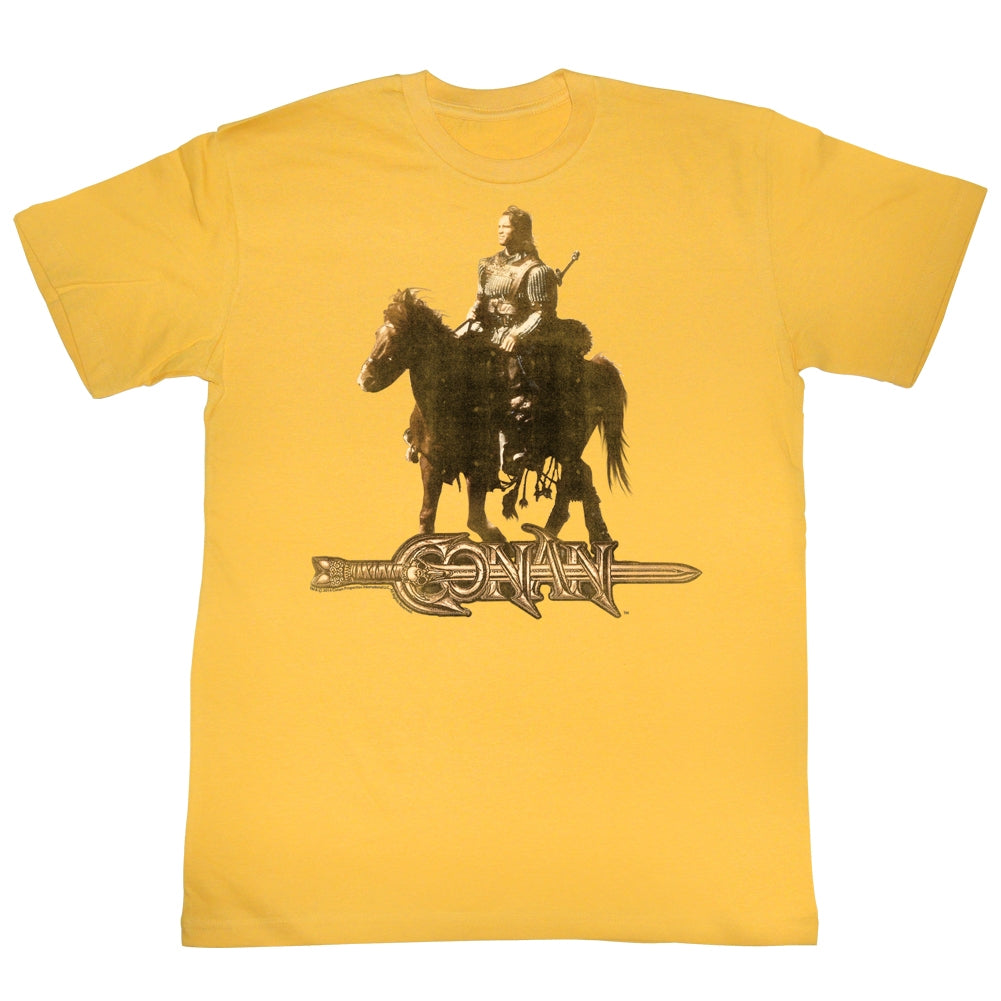 Conan Mens S/S T-Shirt - Horsey - Solid Ginger