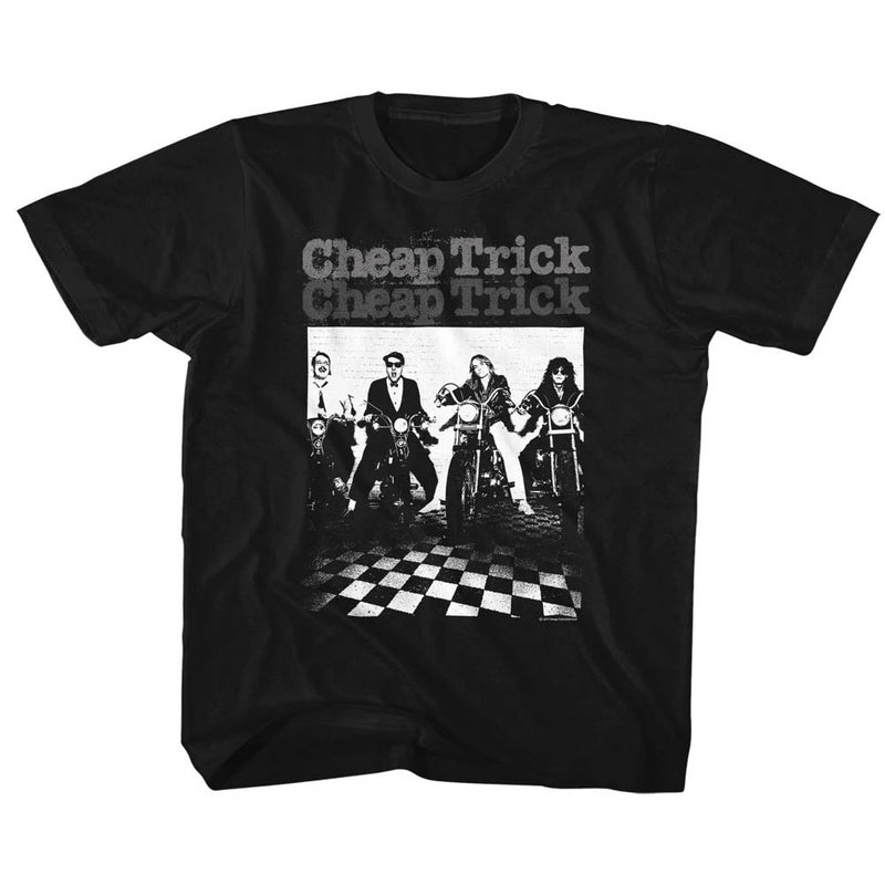 Cheap Trick Toddler S/S T-Shirt - Moto - Solid Black