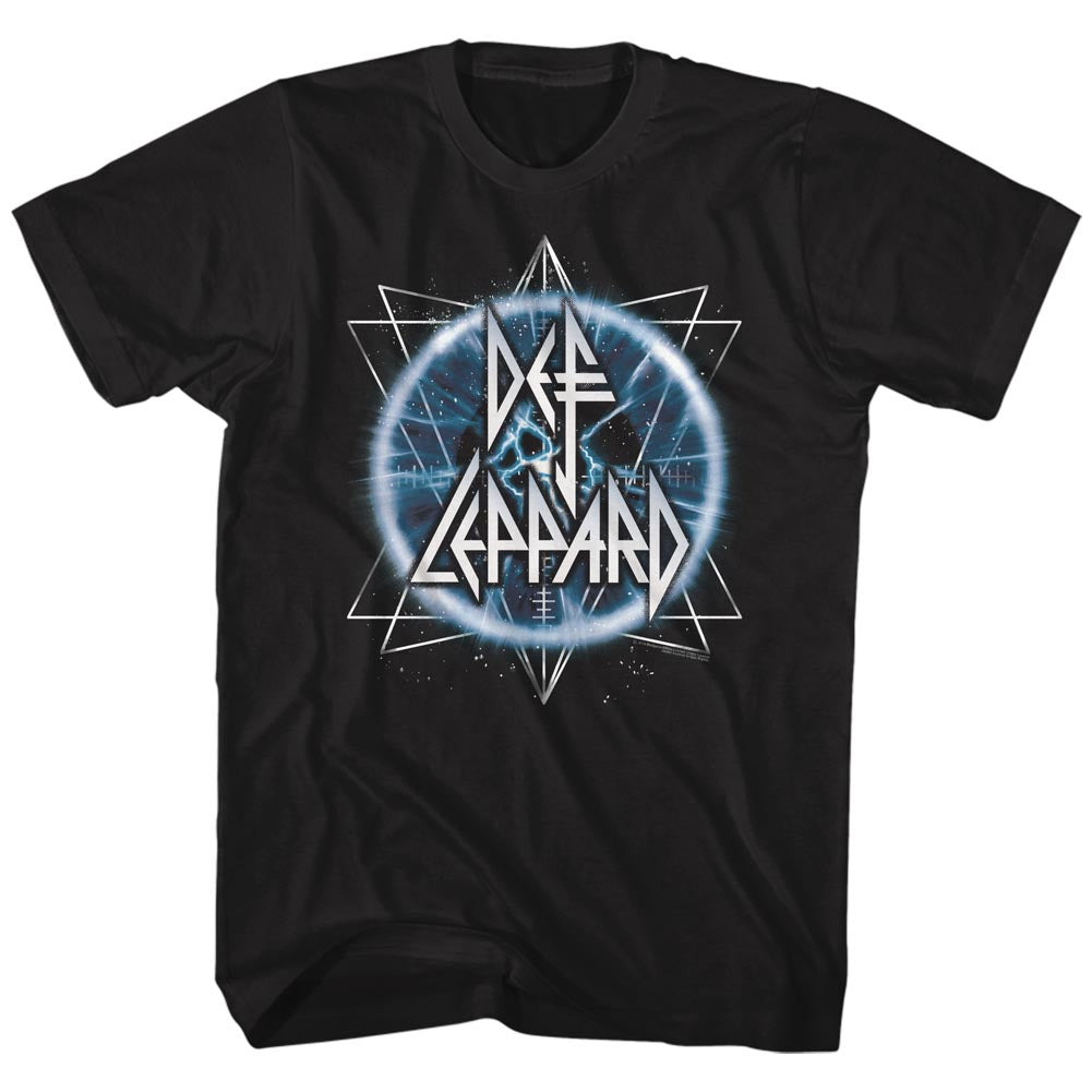 Def Leppard Mens S/S T-Shirt - Electric Eye - Solid Black