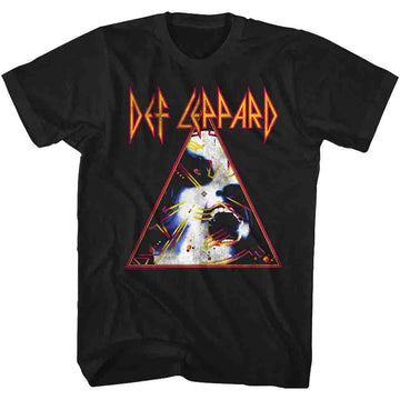 Def Leppard Mens S/S T-Shirt - Nobghyst - Solid Black