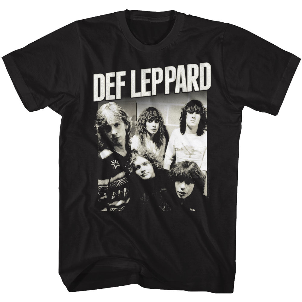 Def Leppard Mens S/S T-Shirt - Defleppard - Solid Black