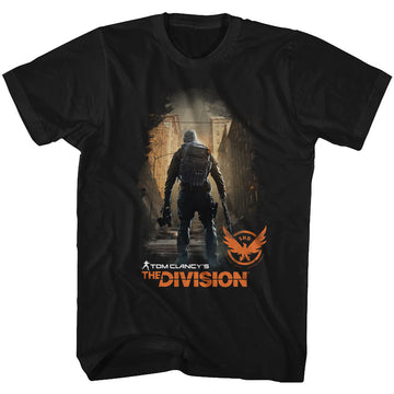 The Division Mens S/S T-Shirt - Division - Solid Black