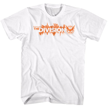 The Division Mens S/S T-Shirt - The Division - Solid White