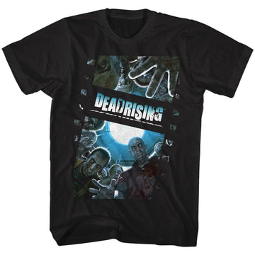 Dead Rising Mens S/S T-Shirt - Zombiefilm - Solid Black