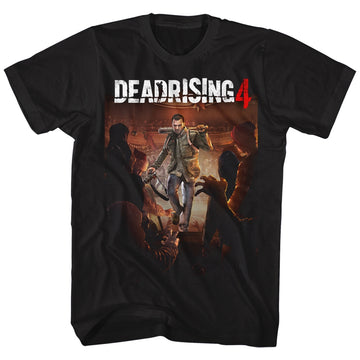 Dead Rising Mens S/S T-Shirt - Dr4 - Solid Black