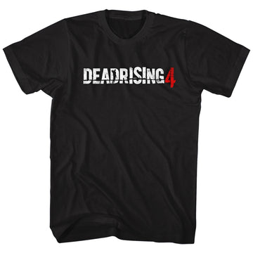 Dead Rising Mens S/S T-Shirt - Dr4Logo - Solid Black
