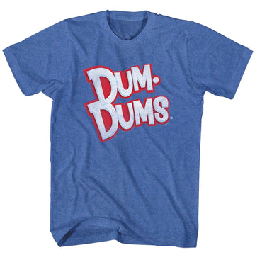 Dum Dums Mens S/S T-Shirt - Dum Dums - Heather Royal Heather