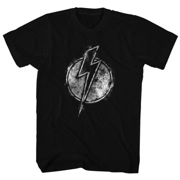 Flash Gordon Mens S/S T-Shirt - Chalkie - Solid Black