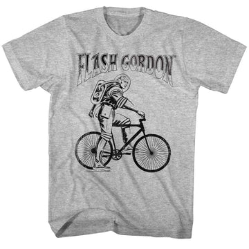 Flash Gordon Mens S/S T-Shirt - Iwantto - Heather Gray Heather