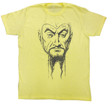 Flash Gordon Mens S/S T-Shirt - Ming Mug2 - Heather Yellow Heather