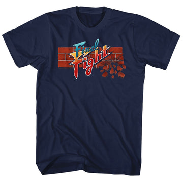 Final Fight Mens S/S T-Shirt - Finalfight - Solid Navy