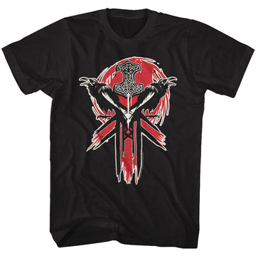 For Honor Mens S/S T-Shirt - Viking'S Emblem - Solid Black