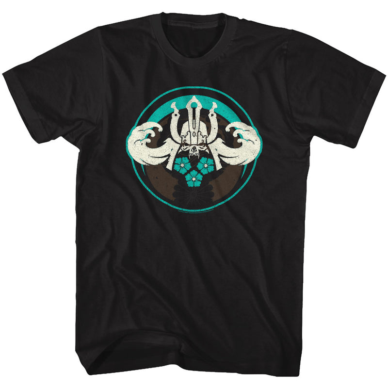 For Honor Mens S/S T-Shirt - Samurai Emblem - Solid Black