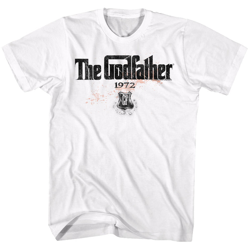 Godfather Mens S/S T-Shirt - 1972 - Solid White