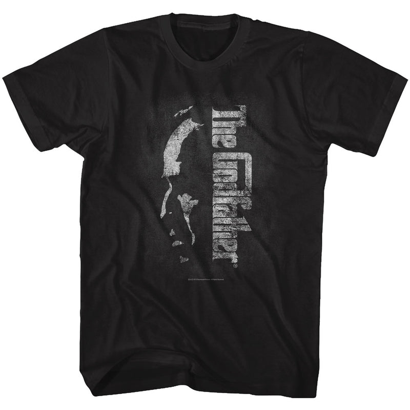 Godfather Mens S/S T-Shirt - Shadow - Solid Black
