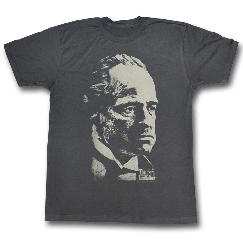 Godfather Mens S/S T-Shirt - Wagon - Heather Black Heather