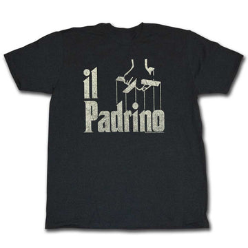 Godfather Mens S/S T-Shirt - Il - Heather Black Heather