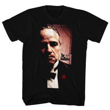 Godfather Mens S/S T-Shirt - The Don - Solid Black